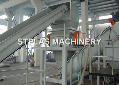 Stainless Steel Plastic Washing Recycling Machine For Jumbo Bags CE / ISO
